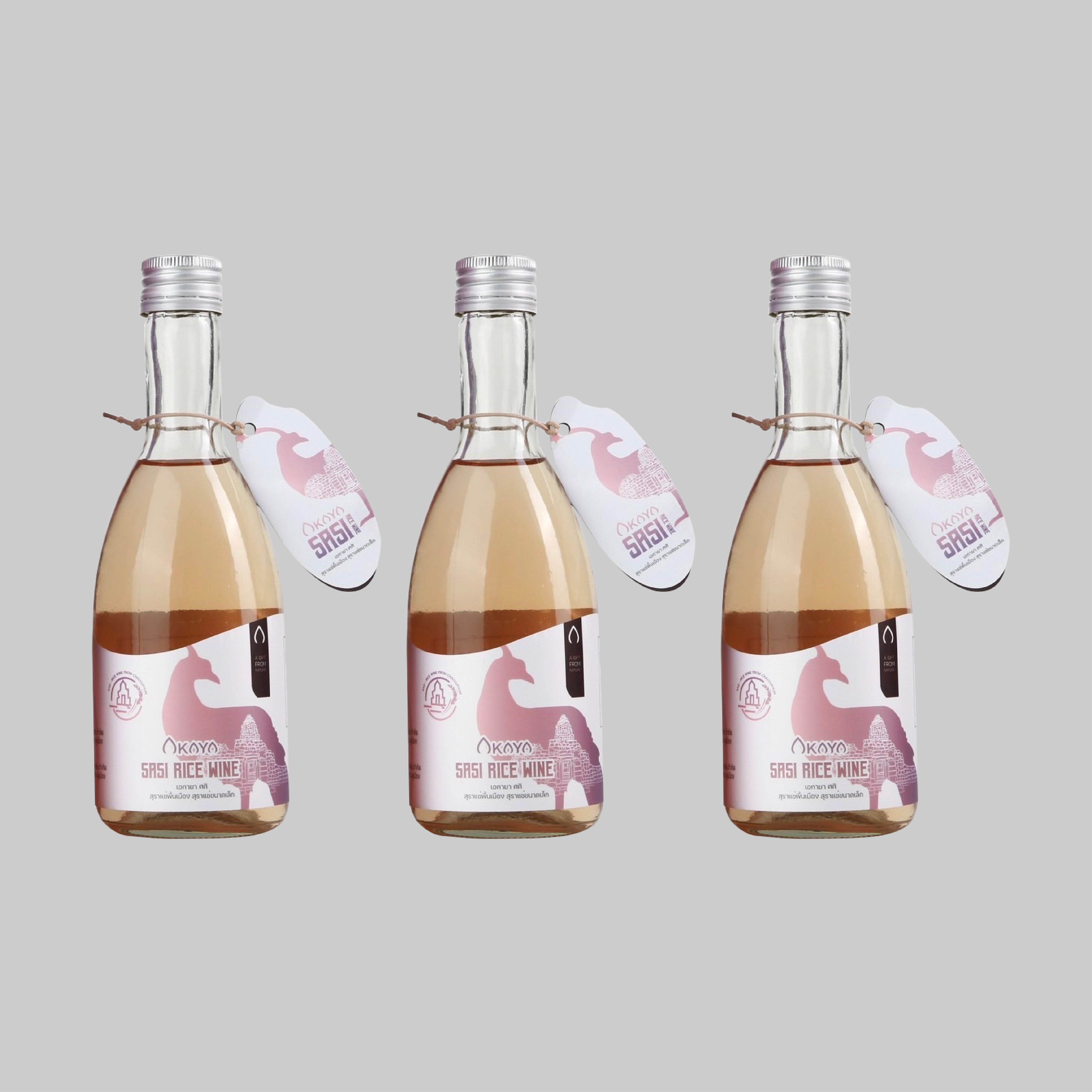 Akaya Sasi Thai Craft Sato 350ml 10.0% (Pack of 3) - Time2Drink